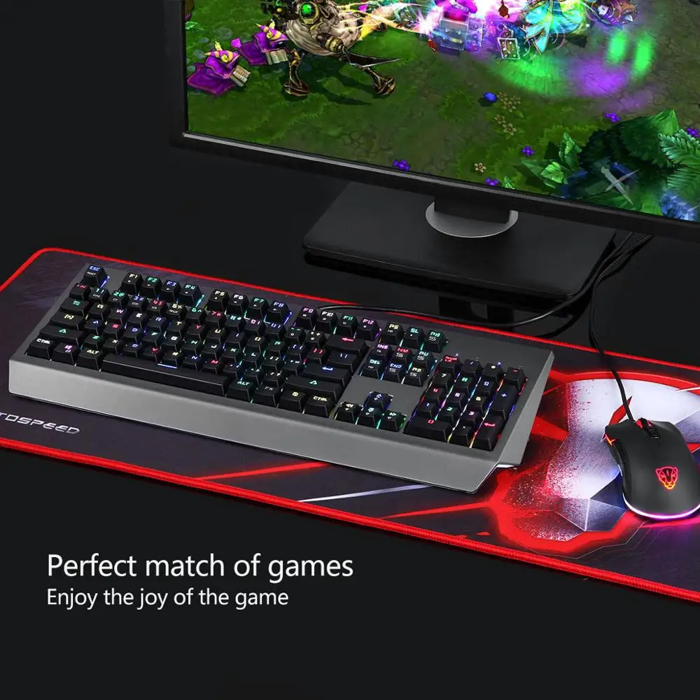 Internet Bar Tackless Game Keyboard Mouse Pad 795x390x3mm Nonslip Rubber E-sports Keyboard Mice Mat Motospeed Leopard Mousepad