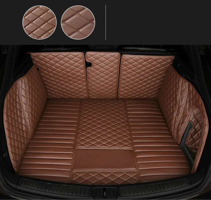 

Full Surround Waterproof Boot Carpet Durable Custom Special Car Trunk Mats for Porsche Cayenne Macan Panamera 2017 Year