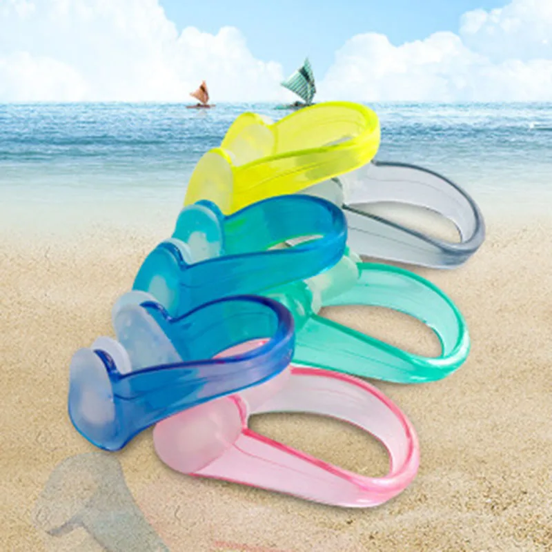 Nose Clip Unisex Soft Silicone Swimming Nose Clips Waterproof Nose Clip