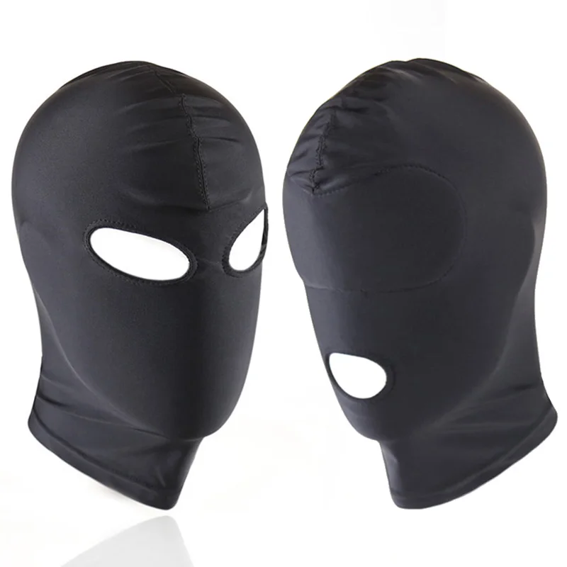 New Arrival 1/2/3 Hole Men Women Adult Spandex Balaclava Open Mouth Face Eye Head Mask Costume Slave Game Role Play winter beanie