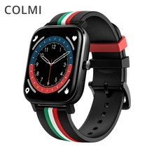 COLMI P12 Bluetooth Antwort Anruf Smart Uhr Männer Voller Touch Zifferblatt Call Fitness Tracker IP67 Wasserdicht 4G ROM Smartwatch