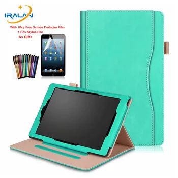 

Tablet Case for Amazon Kindle Fire HD 10 9th Generation 2019 Stand Cover for Kindle Fire HD10 2019 10.1 inch Funda Capa+Film+Pen