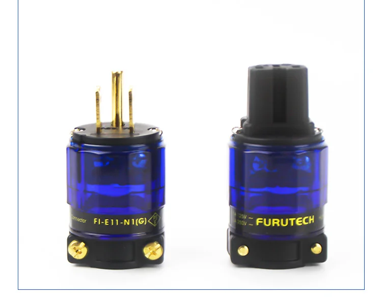 FURUTECH FI-E11-N1(R)/FI-11-N1(R) power plug end Schuko IEC 15 16 a/125 v/250 v MATIHUR