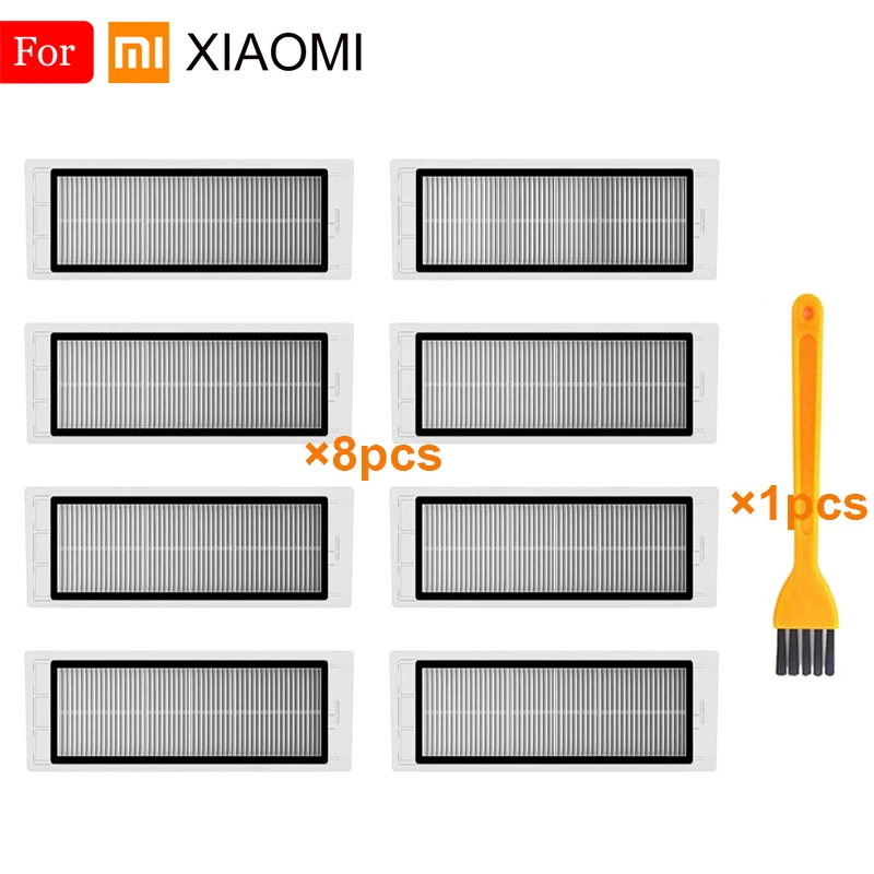 Моющийся HEPA фильтр запасные части для Xiaomi Mijia Roborock S50 S51 S55 робот пылесос пылевой фильтр в корпусе аксессуары