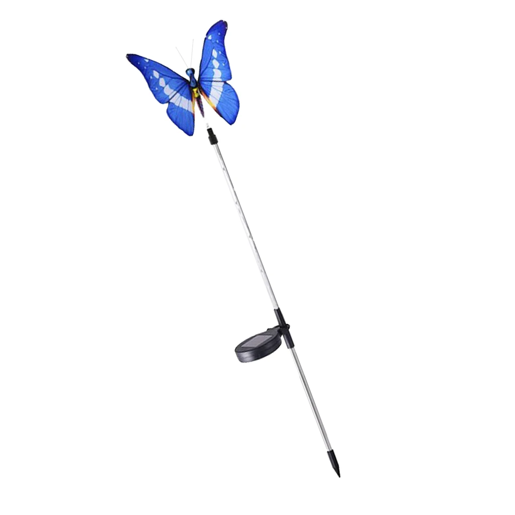 

Solar Power LED Light Butterfly Stakes Outdoor Patio Path Lawn Garden Decor