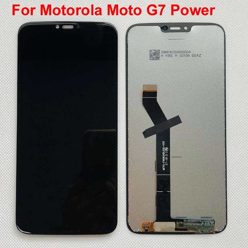JOEMEL LCD Screen and Digitizer Full Assembly for Motorola Moto G7 Power Color : Black EU Version JOEMEL LCD Screen and Digitizer Full Assembly for Motorola Moto G7 Power Color : Black EU Version