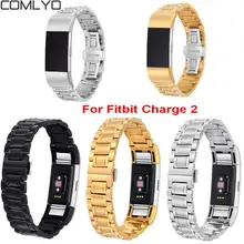 Высокое качество, наручные часы из нержавеющей стали для Fitbit Charge 2, браслет, ремешок для Fitbit Charge 2, браслет Charge2, ремешок для часов