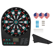 

Electronic Dart Automatic Scoring Soft Dart Board Set Family Leisure Target Entertainment(Random Color Of Accessories)