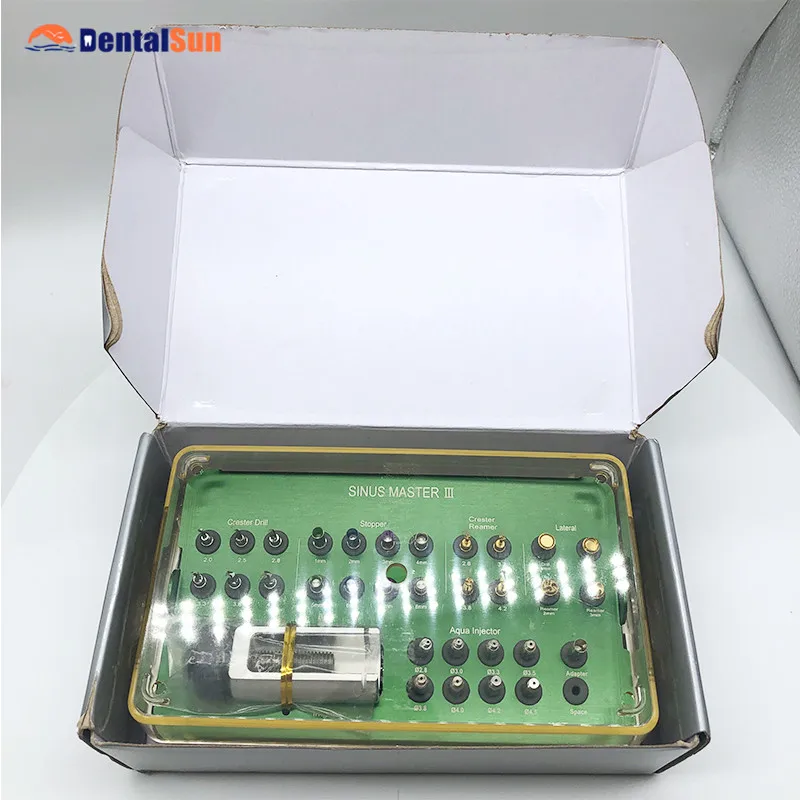 Одобренный CE стоматологический SMK3-01 MCT комплект дентальных имплантатов Sinus Master Kit 3