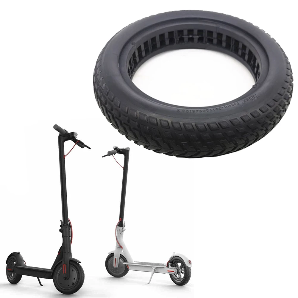 

8.5 inch For Xiaomi Scooter Inflatable Hollow Solid Tire 8 1/2*2 Rubber Hollow Shock Absorption Non-slip Solid Tire For Scooter