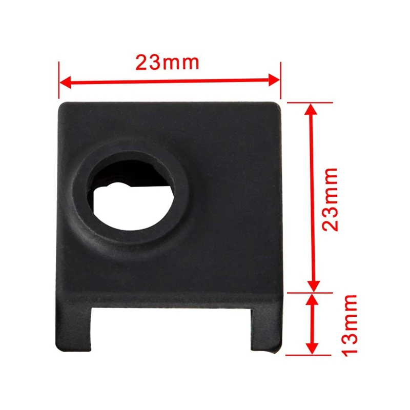 3d принтер нагреватель Блок Силиконовый чехол Mk7/Mk8/Mk9 Hotend для Ender 3, Ender 3 Pro, Cr-10, 10 S, S4, S5 Anet A8 и экструдер сопла
