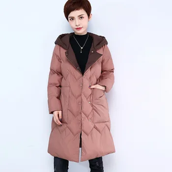 

Winter Women's Clothing Plus Size Down Cotton Clothing Women Vintage Cotton Warm outerwear Elegant High Quality Womens Coats