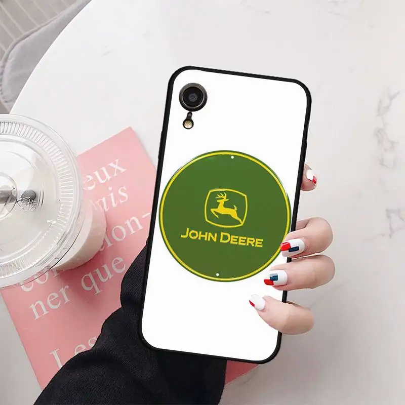 Роскошный брендовый чехол john deere чехлы carcasa аксессуары etui capas для iphone XR