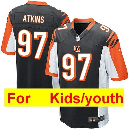 Черный Молодежи Цинциннати A.J. Зеленый Joe Mixon Geno Atkins Andy Dalton Tyler Eifert игровая цветная Футбольная форма - Цвет: Черный