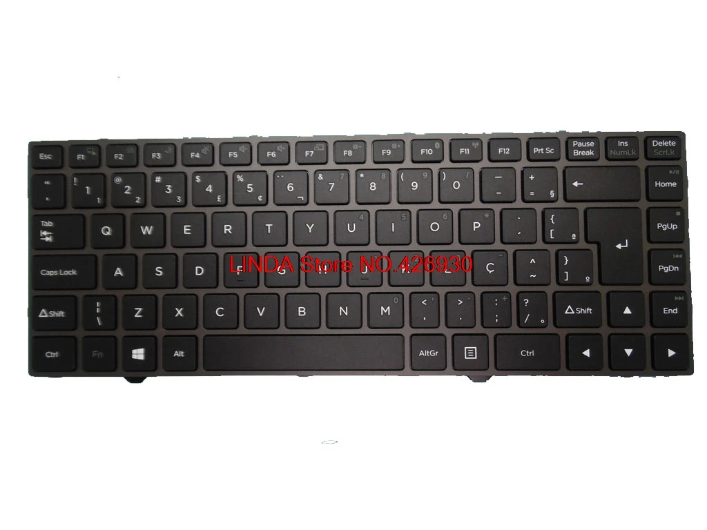 Клавиатура для ноутбука челнок SHM16G28PAJF512 SHM16G38PA-F511 SHM16G38PAJF51 MP-11J78PA-F51U MP-11J78LA-F51U MP-11J78E0-F51U BR/ла