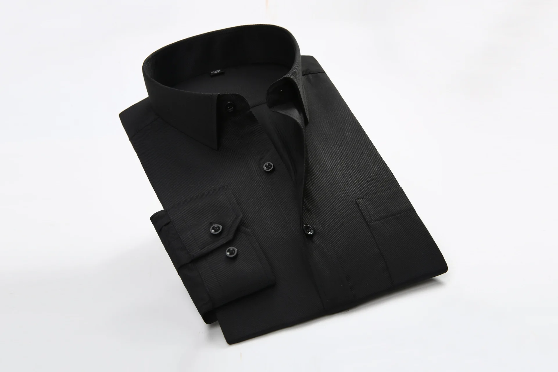 Мужские рубашки masculino Hombre модная однотонная летняя рабочая одежда тонкая мужская одежда умная Повседневная без глажки осень MOOWNUC 4XL 3XL