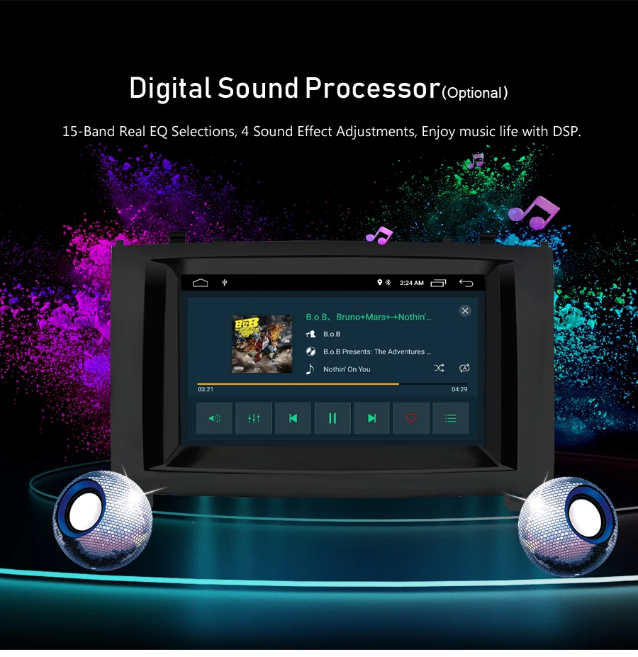 Discount 4G RAM Android 9.0 Car DVD Player Multimedia Stereo For Peugeot 407 2004 2005 2006 2007 2008 2009 2010 Auto Radio GPS Navigation 9