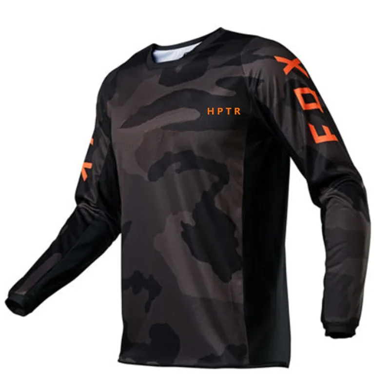 De la motocicleta de bicicleta montaña equipo Джерси para descensos MTB Offroad DH MX locomotora camisa Круз paí|Майки для