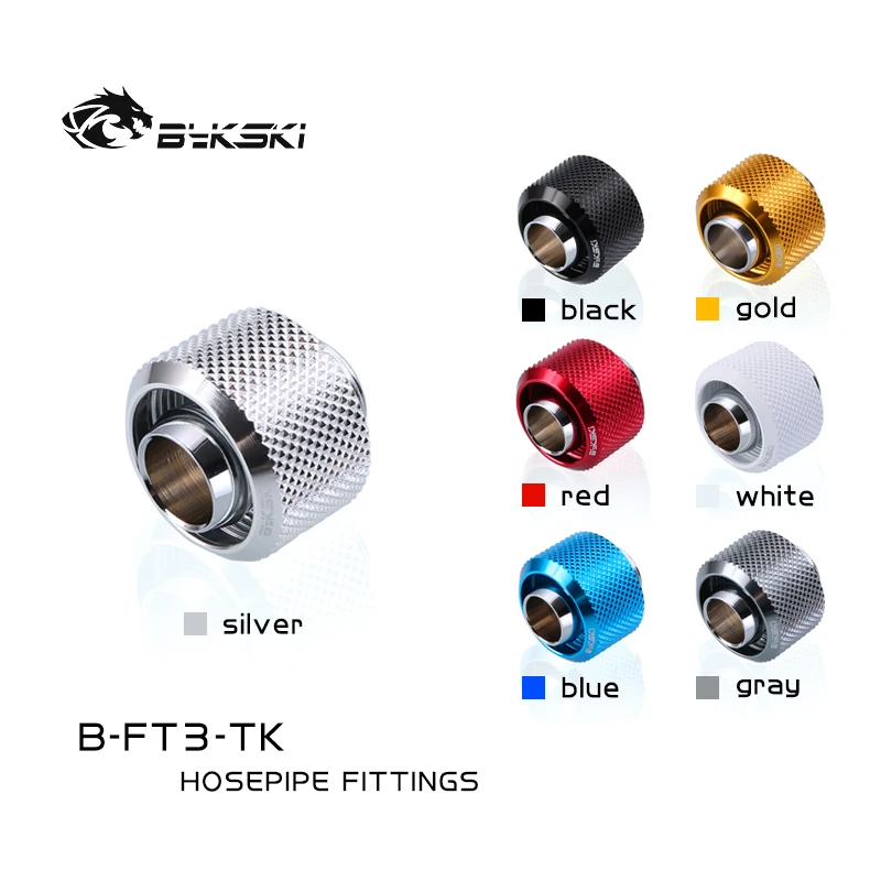 Bykski B FT3 TK 3/8 дюйма ID * 5/8 OD 10x16 мм мягкая трубка G1/4 фитинги для мягких