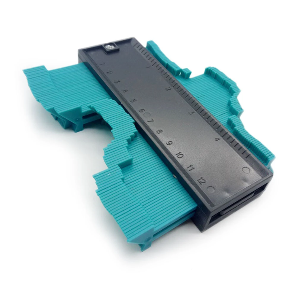 

10 inch Plastic Gauge Contour Profile Copy Gauge Duplicator Standard Width Wood Marking Tool Tiling Laminate Tiles Tools
