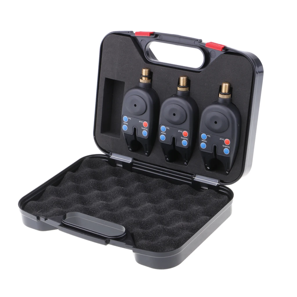 

3 Pieces Fishing Bite Alarm Fishing Alerts Bite Indicator Receiver Fish Bell