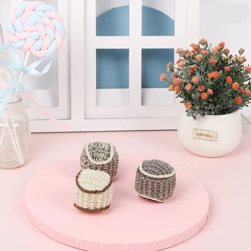 Игрушка для кошек, шлифовальный коготь, сизальный шар, забавная игрушка для кошек, шар, Экологически чистая Нетоксичная игрушка для укуса, забавная игрушка для кошек, мяч N1