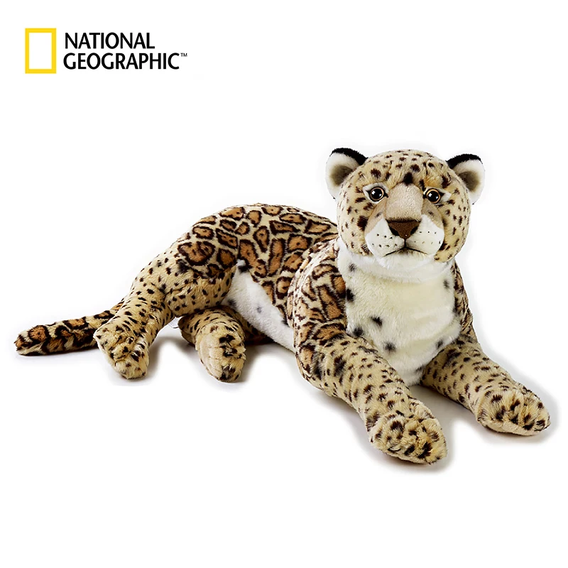 National Geographic 22 &quotJaguar kawaii мягкие плюшевые животные игрушки для мальчиков и девочек