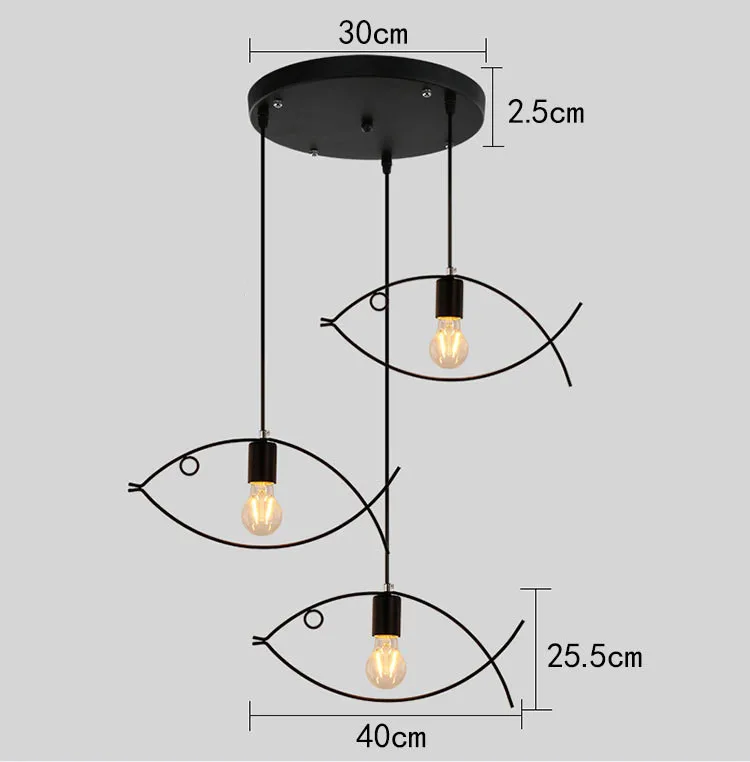 moderno e minimalista geométrico hangingllamp estilo nórdico