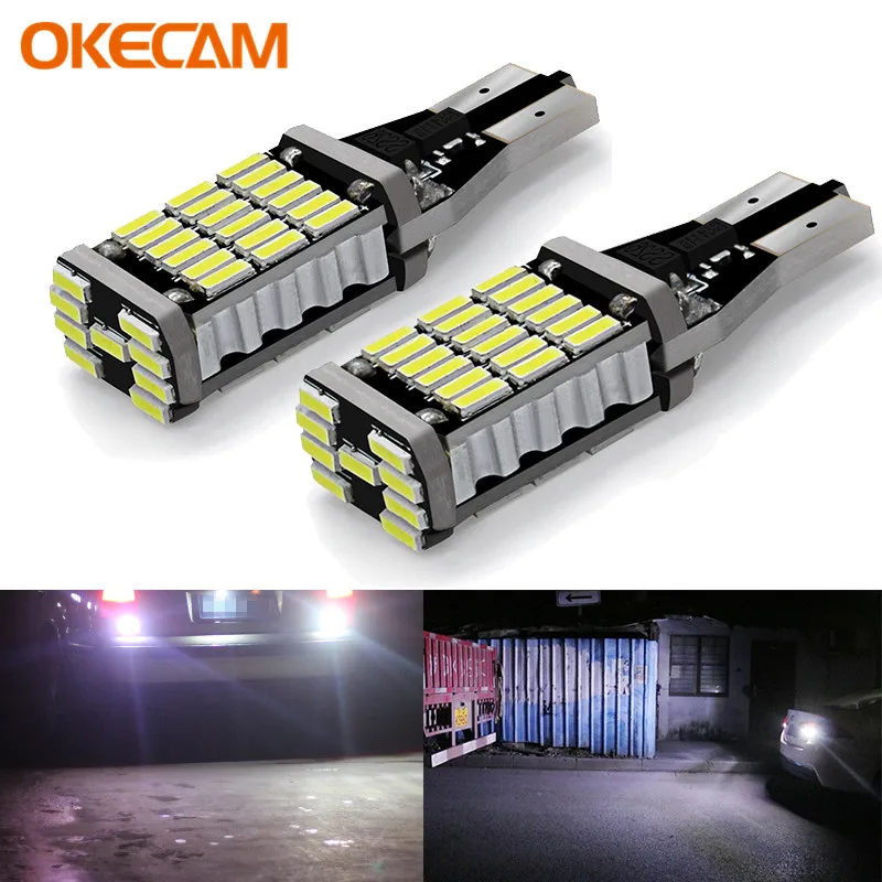 2pcs T15 921 W16W T16 Canbus LED Bulb Car Backup Reverse Lights for Mercedes Benz W220 W213 W176 ML CLK W201 W208 W123 W164 SLK |