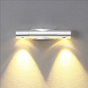 

6W modern wall sconce 360 degrees rotation LED wall light fixtures reading wall lamp/mirror lighting/stair light high brightness