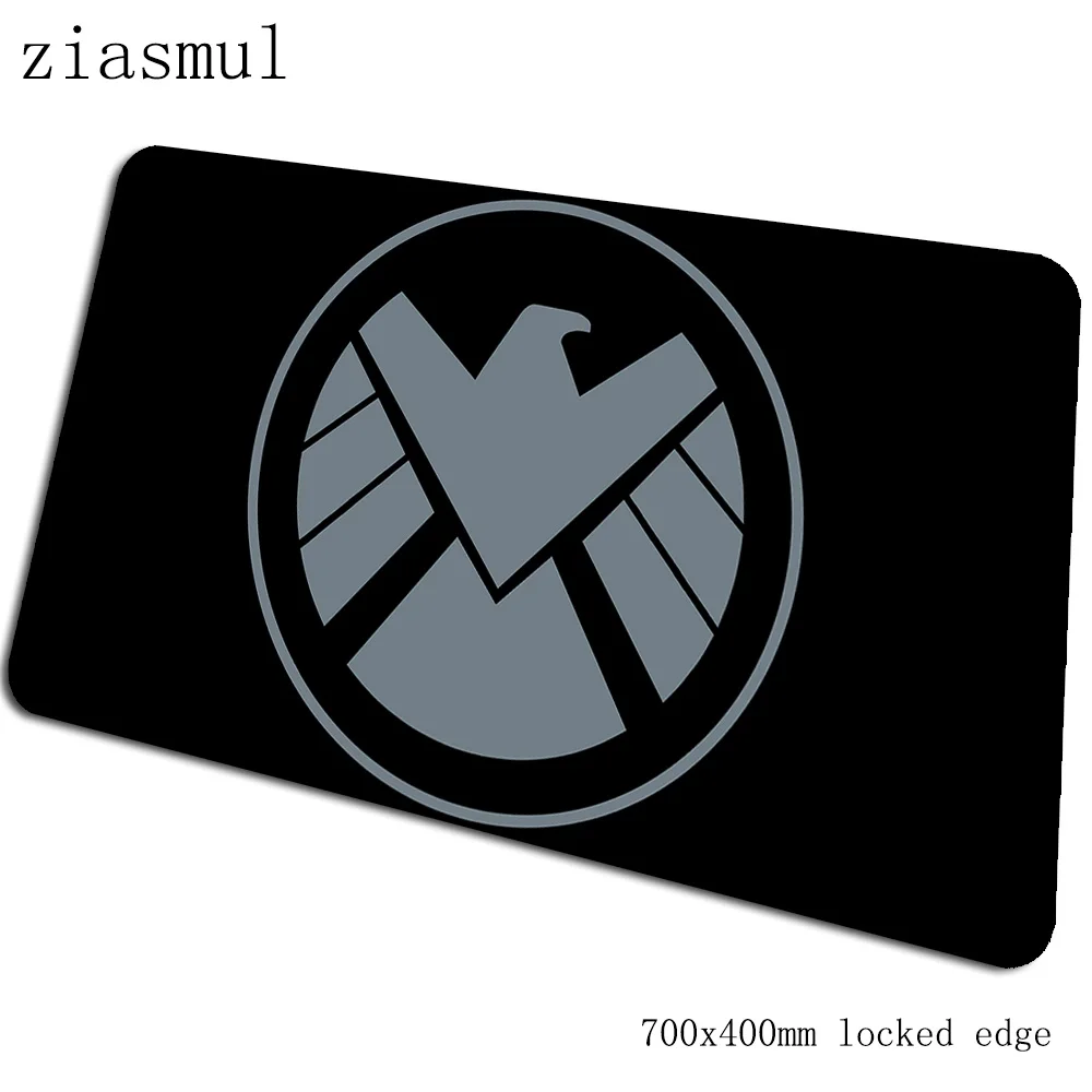 S. H. I. E. L. D коврик для мыши 700x400x3 мм игровой коврик для мыши популярный коврик для мыши игровой компьютерный стол locrkand коврик notbook mousemat pc - Цвет: size 700x400x3mm