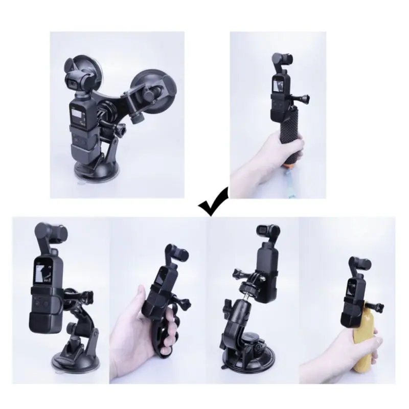 Для Osmo Pocket Gimbal camera на 180 градусов Регулируемый разъем для спортивных и экшн-видеокамер аксессуары адаптер расширения