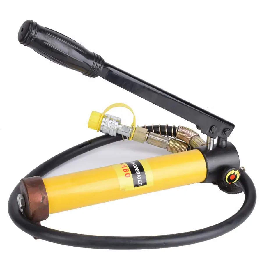 Short Steel Lifting Jack with Manual Hydraulic Pump Car Repairing Set 10T Short Jack with Hydraulic Pump