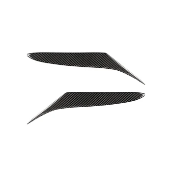 

1 Pair Front Eyelid Eyebrow Headlight Cover Carbon Fiber For Mazda RX8 Coupe 2004 2008