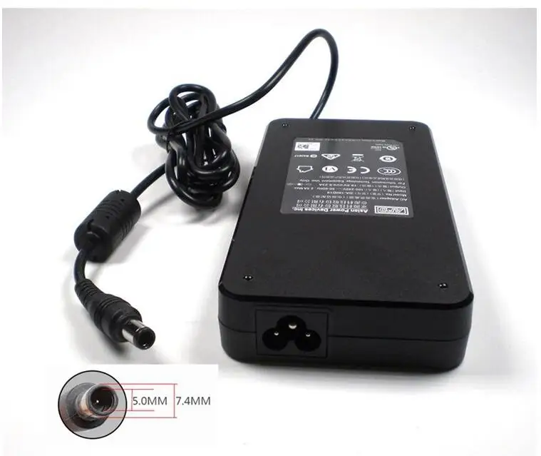 Laptop Adapter 19.5V 9.23A, Barrel 7.4/5.0mm with pin, 3-Prong, DA-180D19, OLOPKY(OLOPKY) For APD