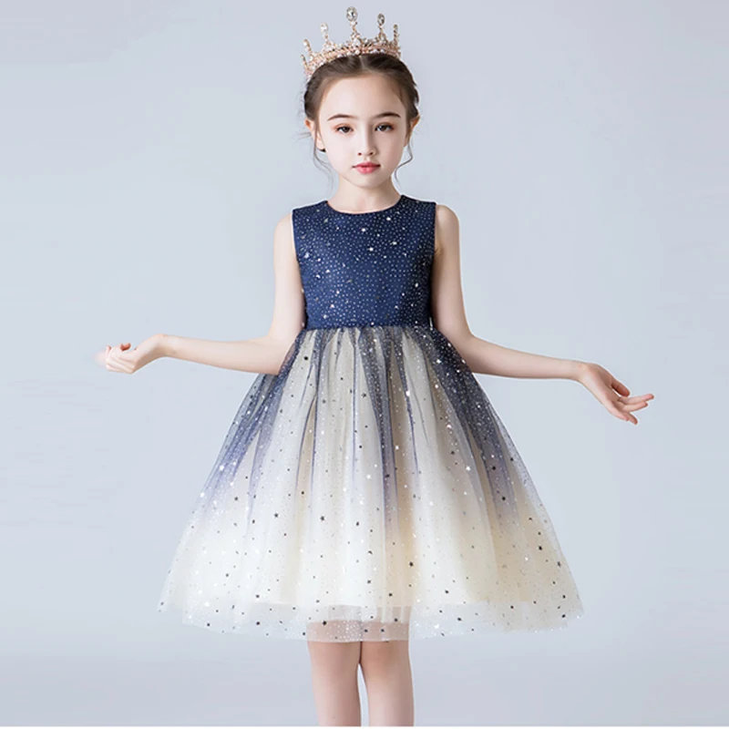 Fancy Princess Kids Dress for Girls Party Easter Carnival Costume Children Wedding Dovetail Girl Baby Frocks 4 6 8 10T | Детская одежда