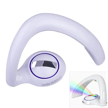 

Romantic LED Rainbow Projector Arc-shaped Color Night Lamp Light Home Decoration Atmosphere Lamp for Bedroom Projection Lamp