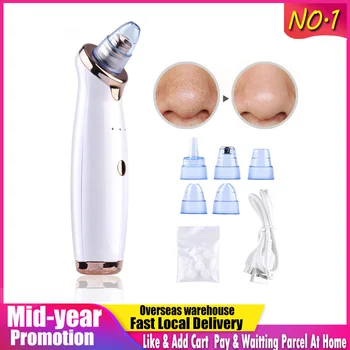 

Blackhead Remover Pore Acne Pimple Removal Face T Zone Nose Cleaner Vacuum Suction Facial Diamond Beauty Clean Skin Oil Dirty
