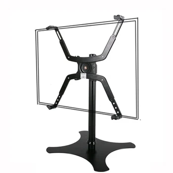 

LCD-800 360 Degree single monitor Desktop Stand 26"-45" screen Holder Arm Full Motion computer table holder no hole with adaptor
