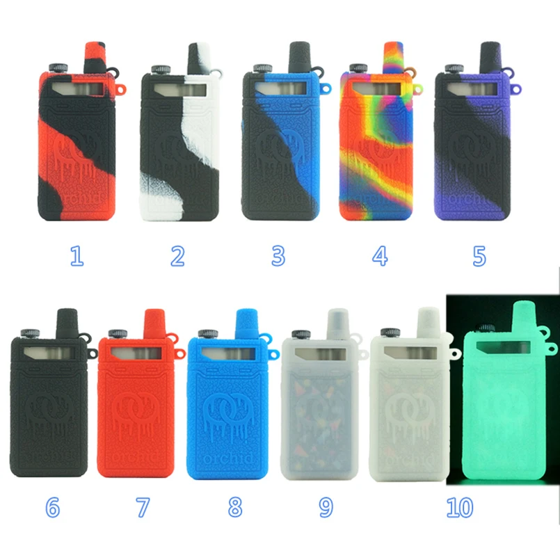 Чехол с текстурой для орхидеи IQS Pod Kit 30w Vape Pods система защитный рукав силиконовый чехол