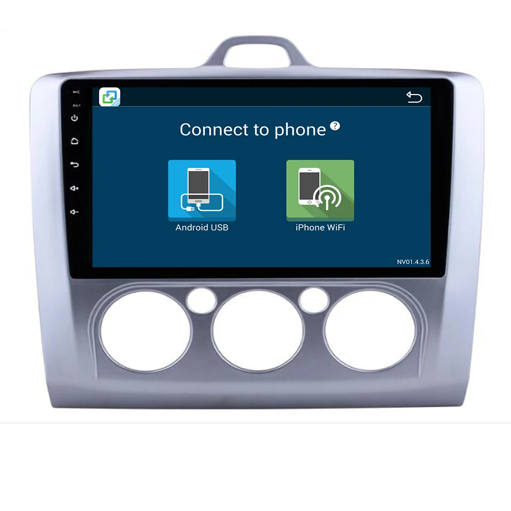 10," Android 9,0! Автомобильный DVD ПК Мультимедийный dvd-плеер gps Navi Стерео Радио Fit Ford Focus EXI MT MK2 MK3 2004-2009-2011 OBD2 DVR