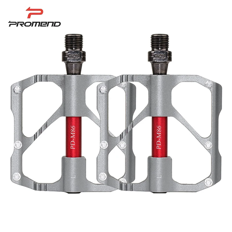 PROMEND, алюминиевая Педаль для шоссейного велосипеда, Mtb, педаль для велосипеда, 3 подшипника, противоскользящие, ультралегкие педали, Bicicleta Carretera Pedale Vtt