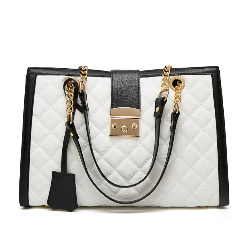 

Autumn women's handbag 2019 new wave Korean version of the wild large capacity fashion atmosphere chain lady handbag