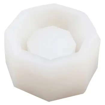 

1pc Flower Pot Planter Mold Durable Interesting Useful Practical DIY Accessory Silicone Mold Plant Holder For Shop Home Kids
