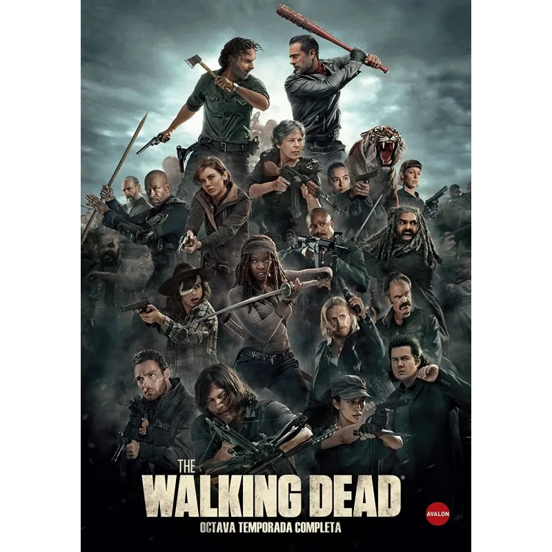 The Walking Dead 8ª Season Dvd Series Cinema Tv Dvd Vcd Player Aliexpress