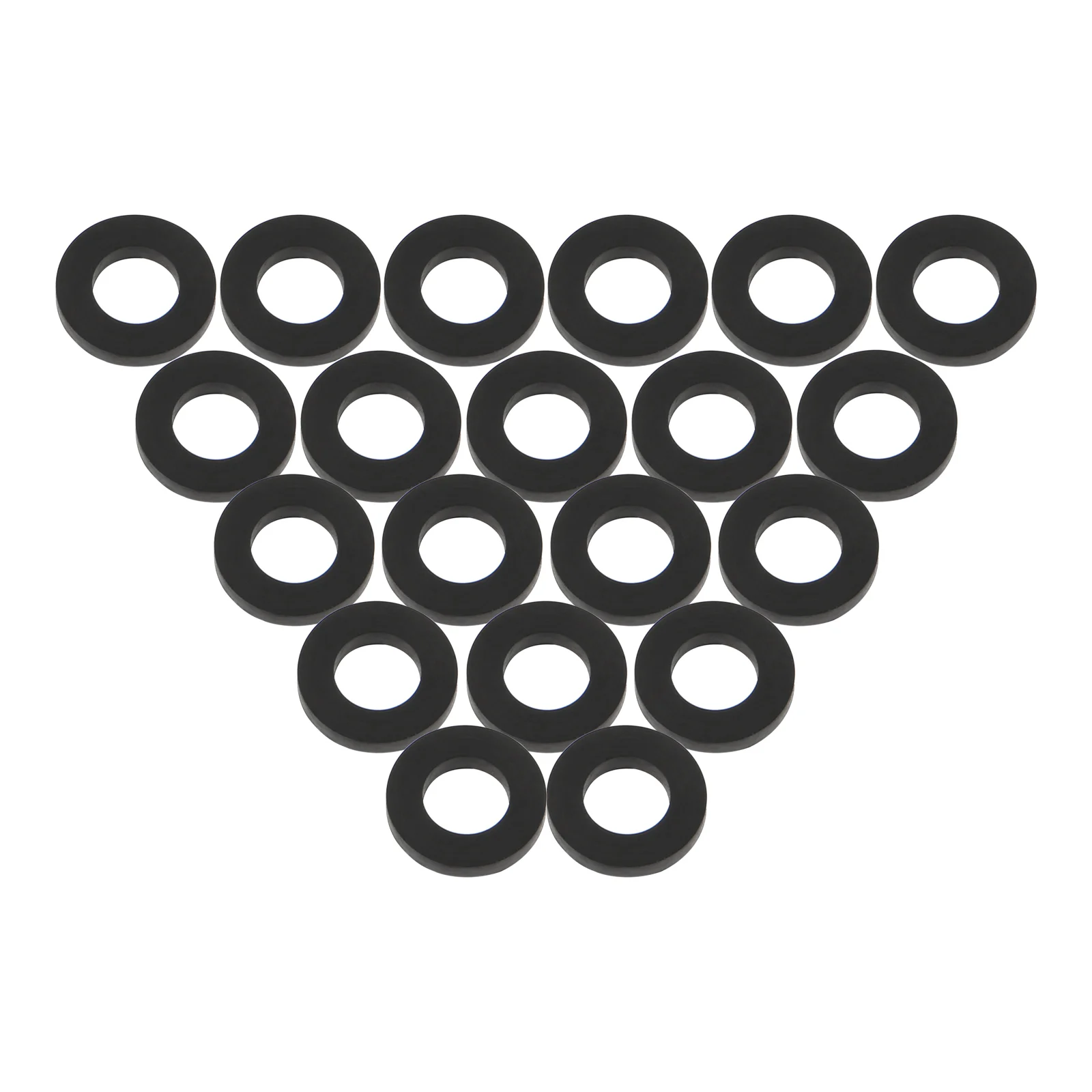 20Pcs Propane O-Ring Propane Gas Adapter Accessories Rubber Pipe Connector 0.716" Out Diameter Gas Leakage Prevent Soft Rubber propane tank refill adapter propane gas tank adapter gas connection angle adapter