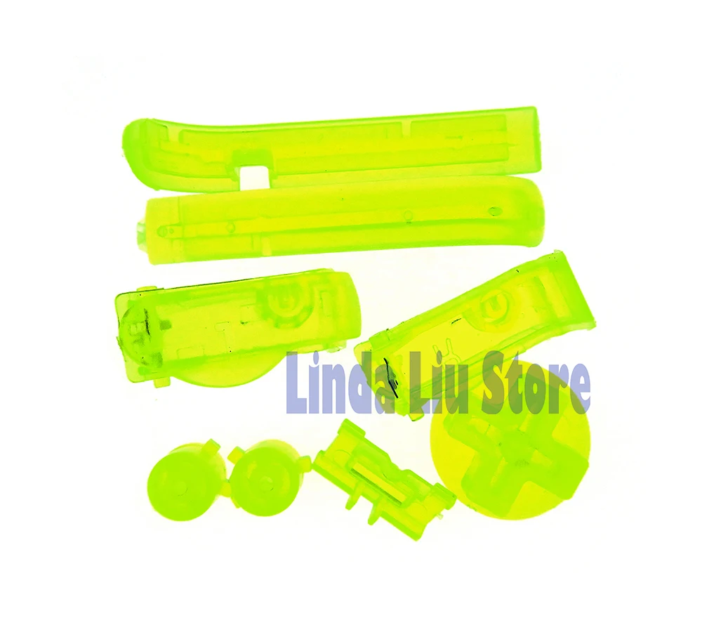 50 комплектов OEM D-Pads кнопки включения питания для Gameboy Advance A B L R кнопки рамка для GBA кнопки