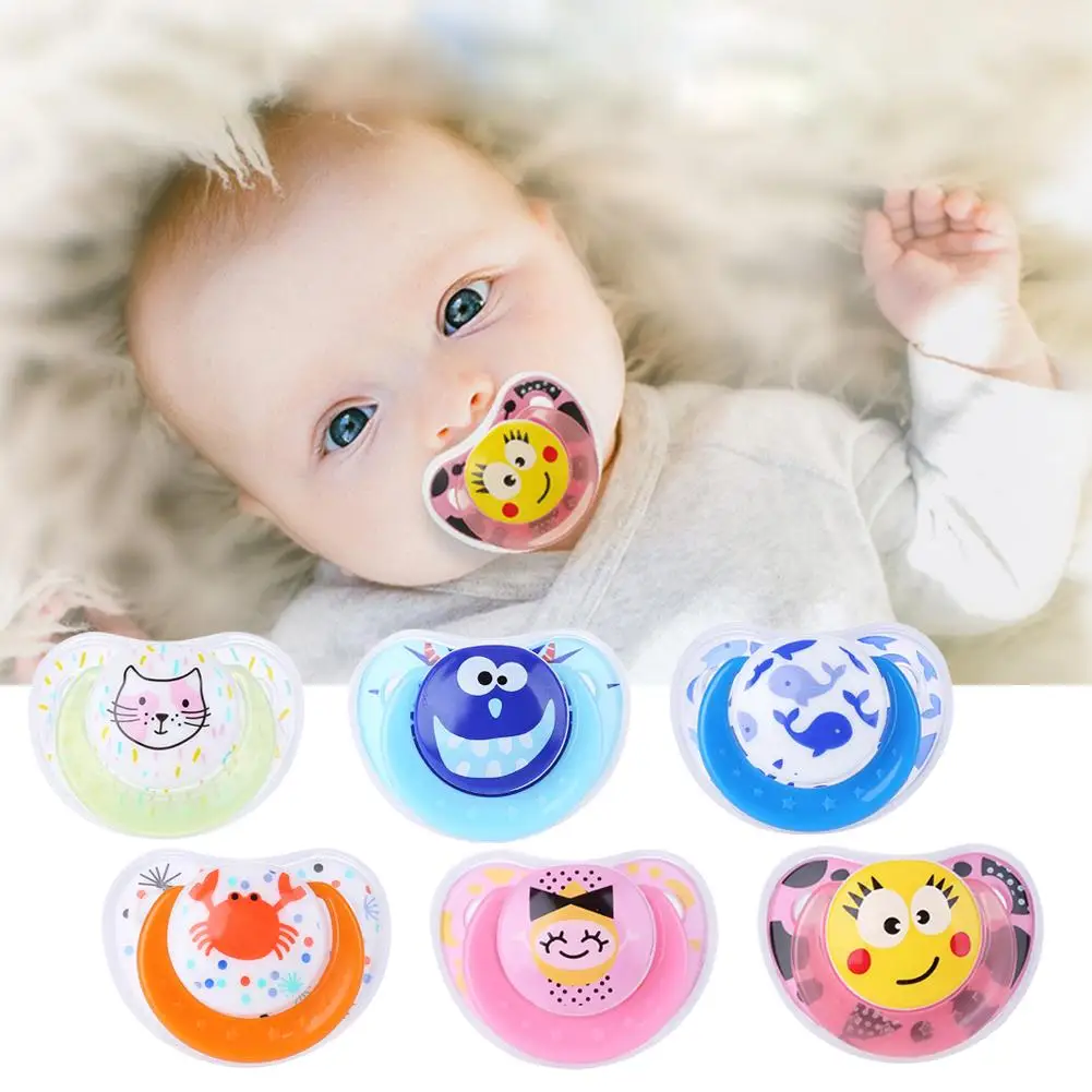 Cut Price Baby Pacifier Newborn Toddlers Cute Infant Silicone Safe Anti-Dust-Lid nlKkk0RNN