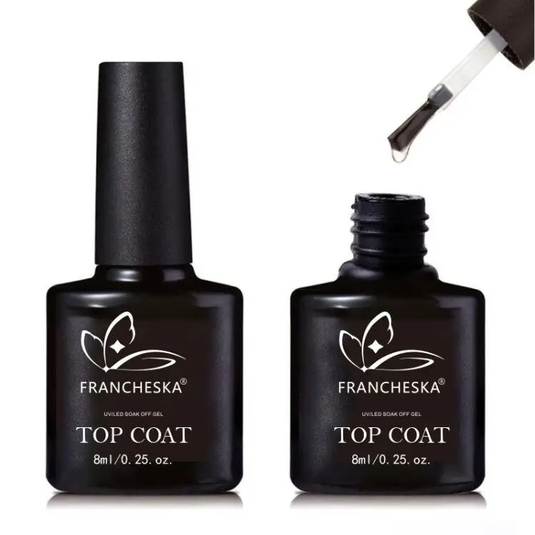 1 Set Base Top Primer Coat Nail Gel Primer Matt Top Coat UV Gel Nail Polish Lasting Soak Off Varnish UV Polish Manicure Art