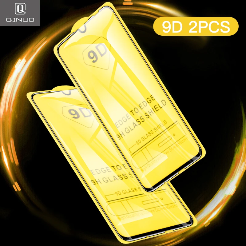

2 PCS Full Glue Cover Tempered Glass For Oneplus 7 Pro Screen Protector For Oneplus 6 6T 7 Pro 5G Protection Film For One Plus 6